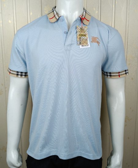 Burberry Ice Blue Polo Shirt