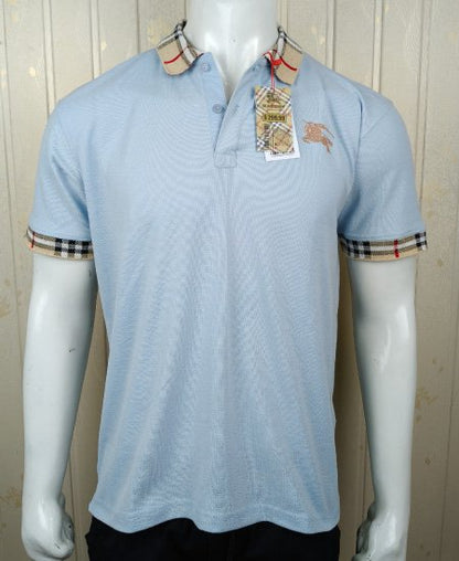 Burberry Ice Blue Polo Shirt