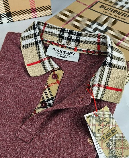 Burberry Indigo Polo Shirt