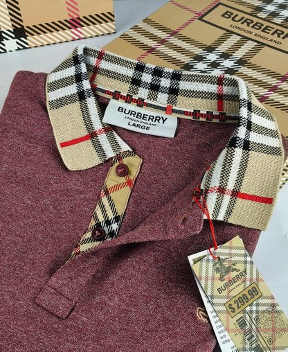 Burberry Indigo Polo Shirt