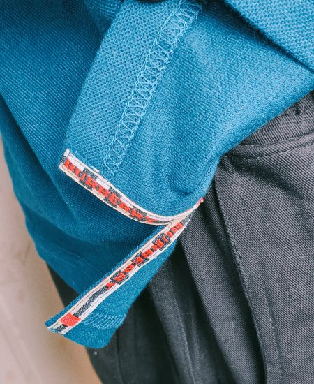 Burberry Ocean Blue Polo Shirt