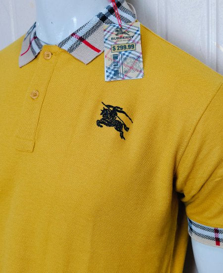 Burberry Polo Shirt Mustard