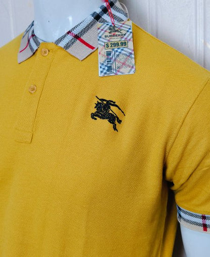 Burberry Polo Shirt Mustard