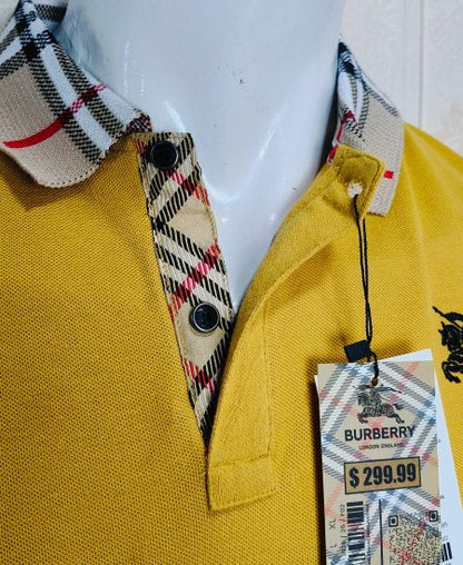 Burberry Polo Shirt Mustard
