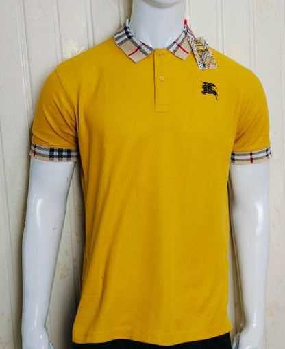 Burberry Polo Shirt Mustard