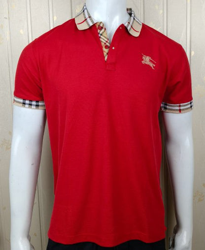 Burberry Red Polo Shirt