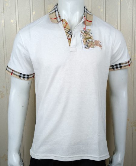 Burberry Snow White Polo Shirt P1