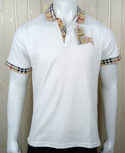 Burberry Snow White Polo Shirt P1