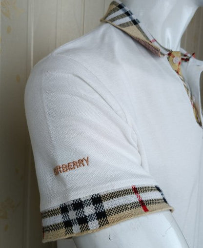 Burberry Snow White Polo Shirt P1