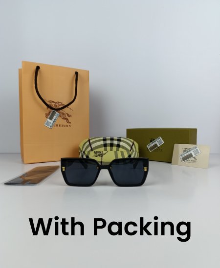 Brbrry Sunglasses Black Bur31