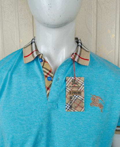 Burberry Tiffany Blue Polo Shirt