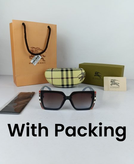 Brbery Women's Sunglasses Gray Bur03