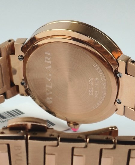 Bvlgari Watch Ref103202 Rose Gold Olive Green