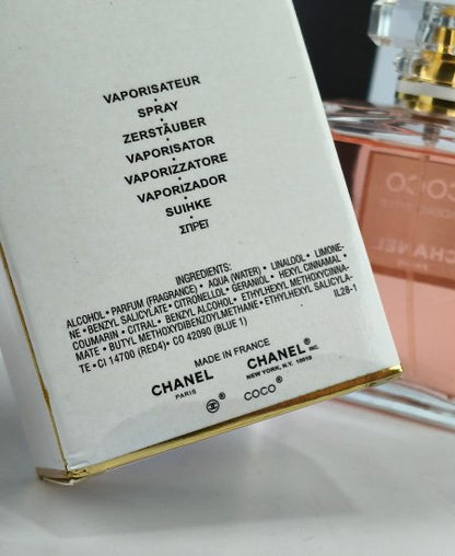 CHNL Coco Mademoiselle Perfume