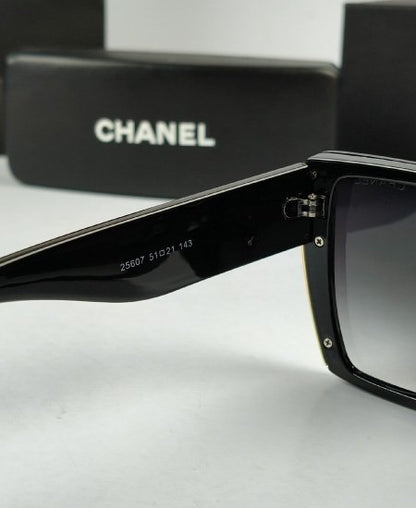 CHANEL Sunglasses Black CHN016