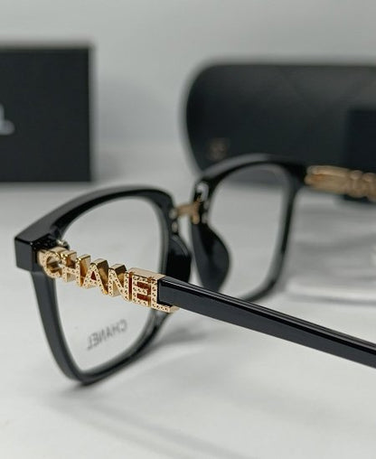 CHNEL CHN40 Font Power Glasses Frame