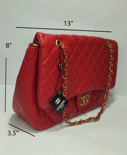 CHANEL handbags Red Ladies
