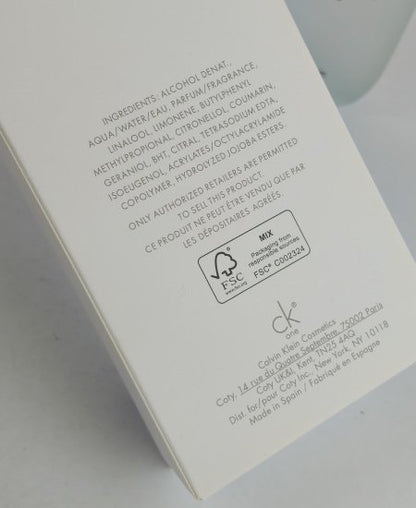 Calvin Klein CK ONE Perfume