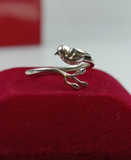 Jewelry Cartier Bird Ring silver 925