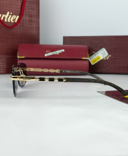 Cartr Black Minimal Sunglasses CRT061