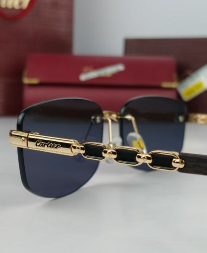 Cartr Black Minimal Sunglasses CRT061
