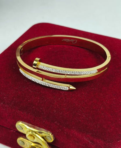 Cartier Crystal Nail Bracelet and Bangles Jewelry