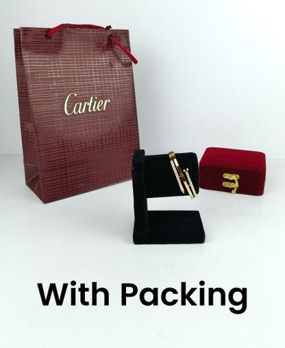 Cartier Crystal Nail Bracelet and Bangles Jewelry