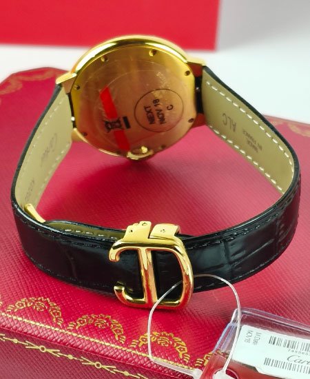 Cartier La Panthère de Cartier Ladies Black Strap Collector Watch