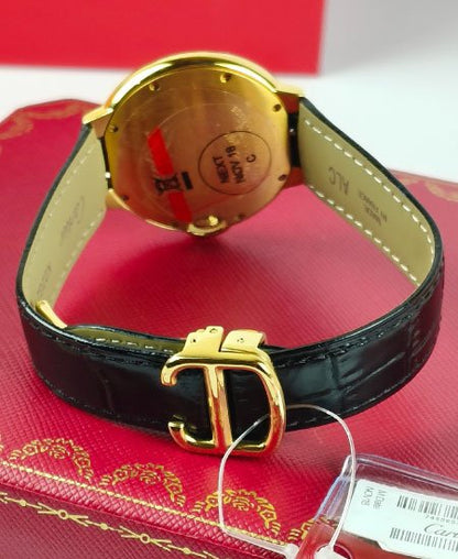 Cartier La Panthère de Cartier Ladies Black Strap Collector Watch