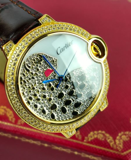 Cartier La Panthère de Cartier Ladies Brown Strap Collector Watch