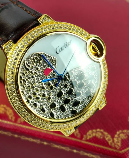 Cartier La Panthère de Cartier Ladies Brown Strap Collector Watch