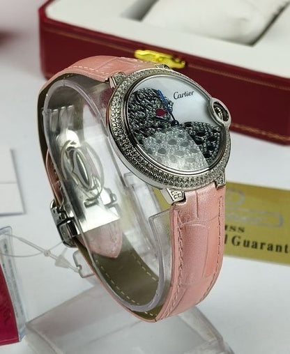 Cartier La Panthère de Cartier Ladies Pink Strap Collector Watch