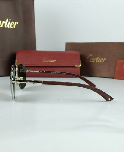 Cartr Luxury Air Force Sunglasses Silver CRT27
