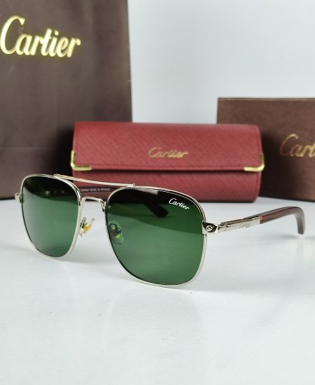 Cartr Luxury Air Force Sunglasses Silver CRT27