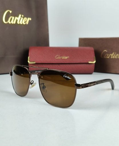 Cartr Luxury Sunglasses Copper Brown CRT08