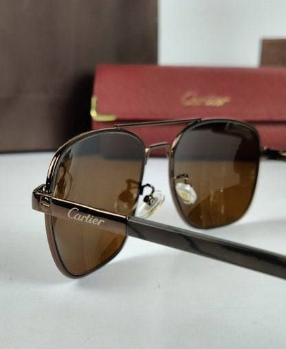 Cartr Luxury Sunglasses Copper Brown CRT08