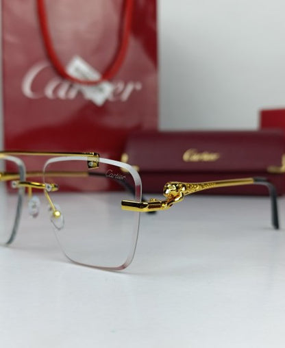 Cartier Power Glasses Leopard