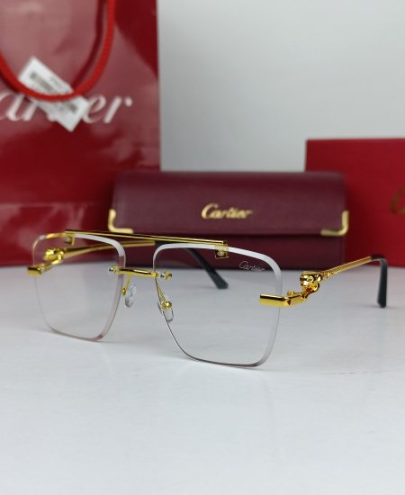 Cartier Power Glasses Leopard