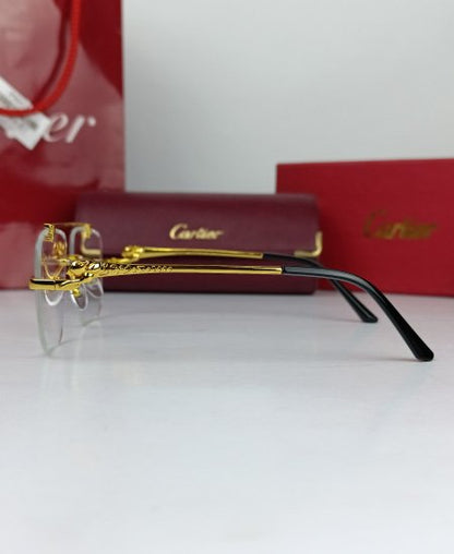 Cartier Power Glasses Leopard