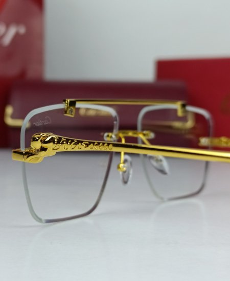 Cartier Power Glasses Leopard