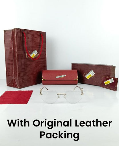 Cartier Power Glasses Silver Iconic Leopard