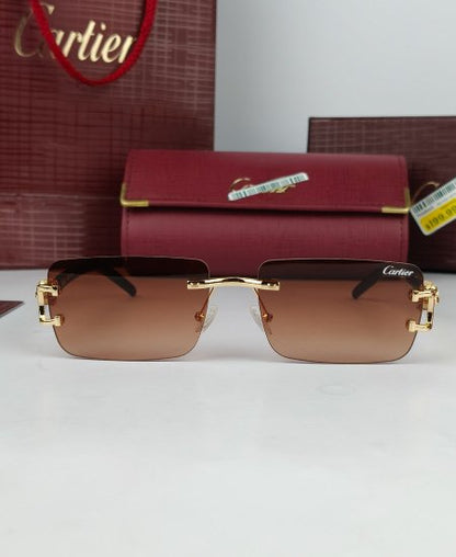 Cartr Sunglasses Brown Air CRT-113