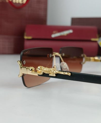 Cartr Sunglasses Brown Air CRT-113