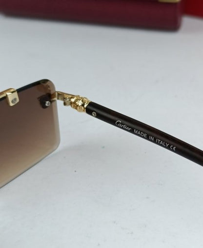 Cartr Sunglasses Brown CRT092