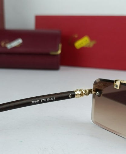 Cartr Sunglasses Brown CRT092