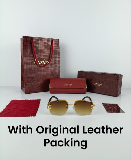 Cartr Sunglasses Brown CRT239