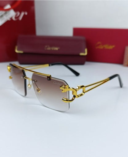 Cartr Sunglasses Golden Brown CRT50