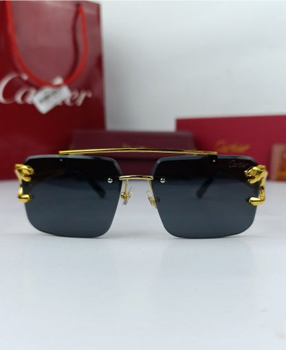 Cartr Sunglasses Golden Black CRT51