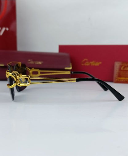 Cartr Sunglasses Golden Black CRT51