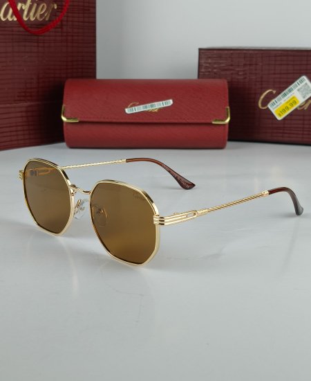 Cater Sunglasses Retro Golden Brown CRT47